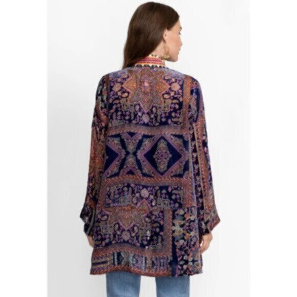 NWT Johnny Was Omo Burnout Kimono - Picture 4 of 14